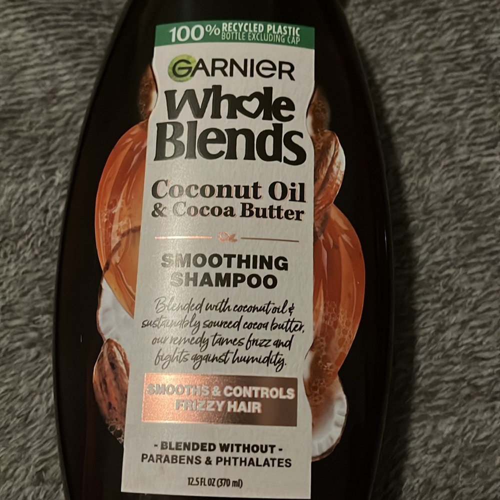 NWT Garnier Whole Blends Smoothing Shampoo and Conditioner - Picture 3 of 6